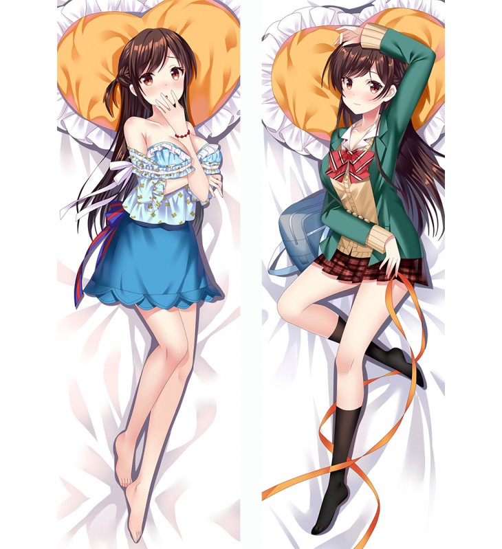 Kanojo Okarishimasu Dakimakura 3d pillow japanese anime pillowcase