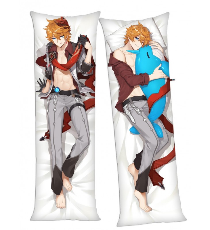 Tartaglia Genshin Impact Anime Dakimakura Japanese Hugging Body Pillow Cover