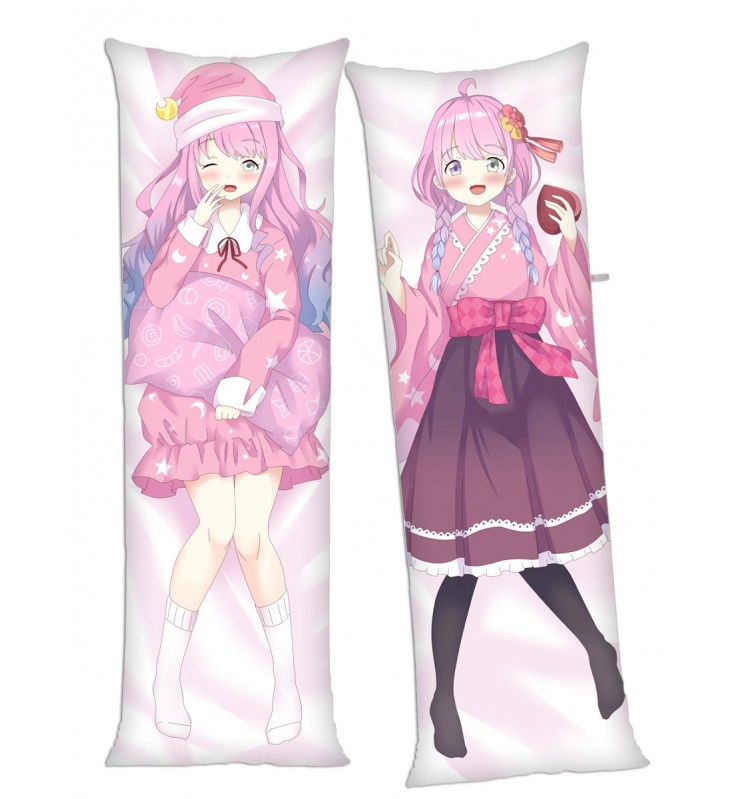 Virtual Youtuber Himemori Luna Anime Dakimakura Japanese Hugging Body Pillow Cover