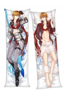 Genshin Impact Tartaglia Anime Dakimakura Japanese Hugging Body Pillow Cover