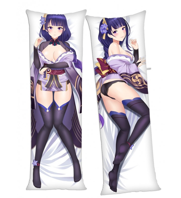 Genshin Impact Baal Anime Dakimakura Japanese Hugging Body Pillow Cover