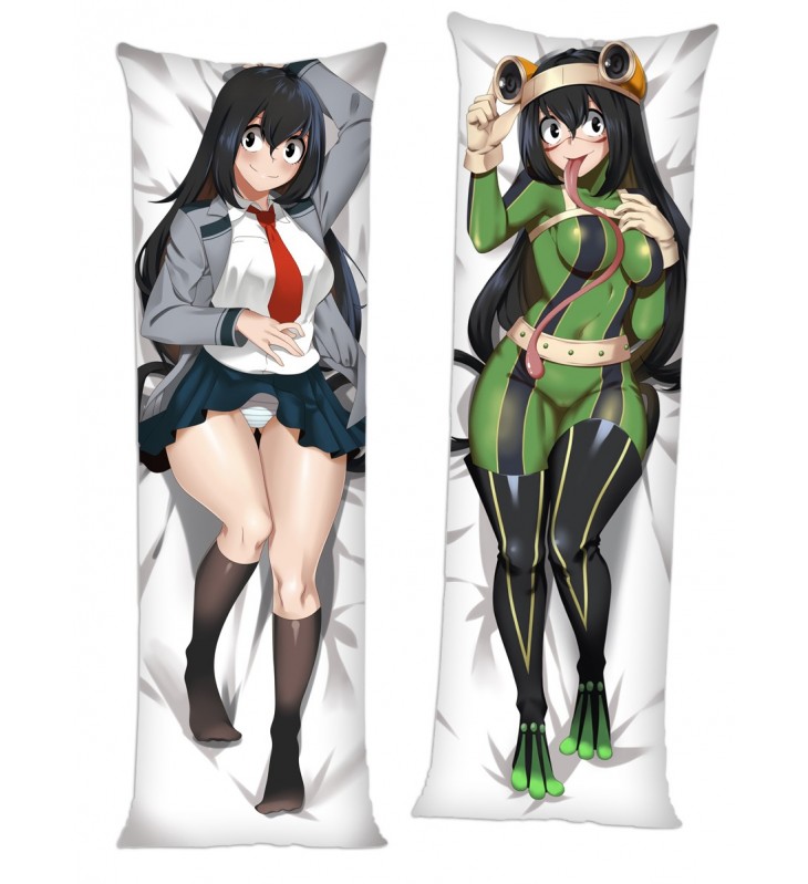 My Hero Academia Tsuyu Asui Froppy Anime Dakimakura Japanese Hugging Body Pillow Cover