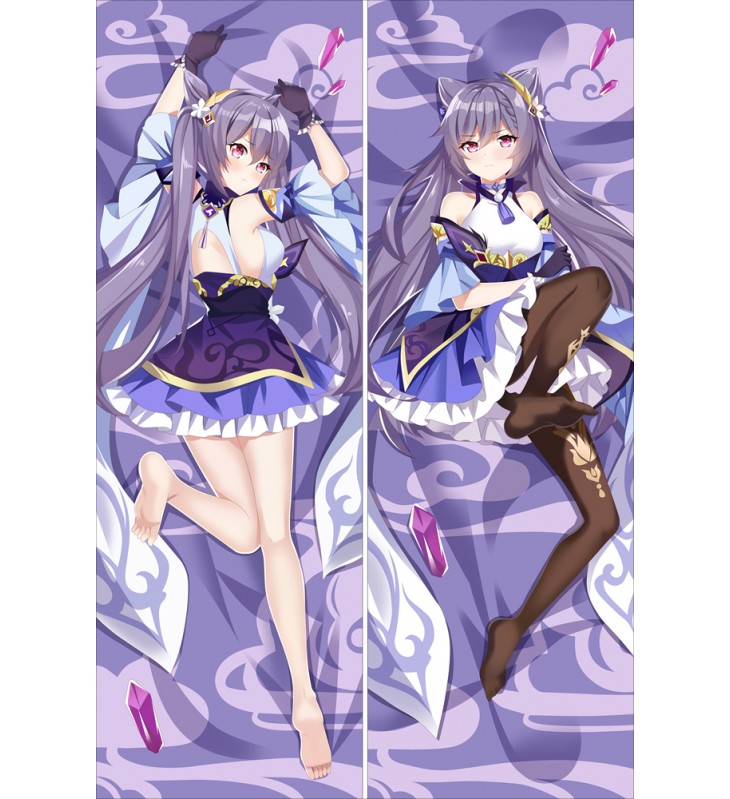 Keqing Genshin Impact Dakimakura Body Pillow Anime