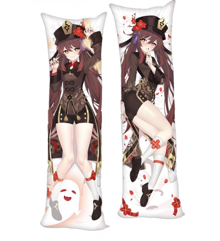 Genshin Impact Hutao Anime Dakimakura Japanese Hugging Body Pillow Cover