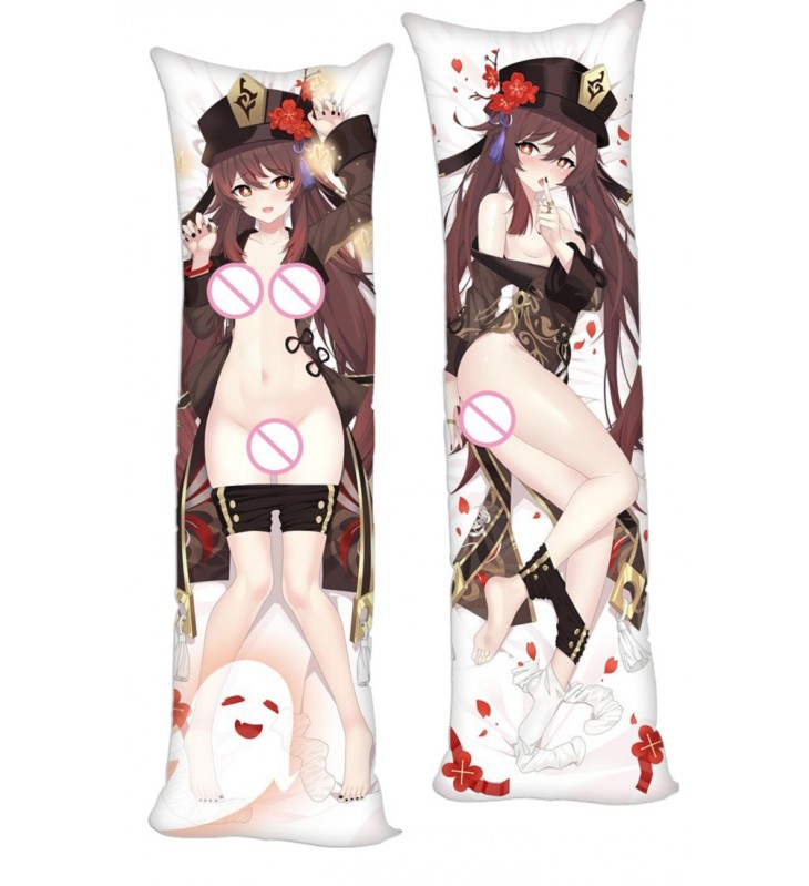 Genshin Impact Hutao Anime Dakimakura Japanese Hugging Body Pillow Cover