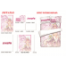 Super Sonico Anime 4 Pieces Bedding Sets,Bed Sheet Duvet Cover with Pillow Covers