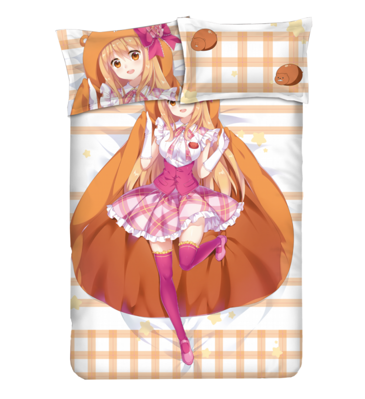 Umaru Doma - Himouto Umaru Chan Anime 4 Pieces Bedding Sets,Bed Sheet Duvet Cover