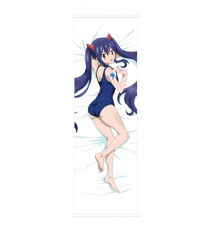 Fairy Tail Wendy Marvell Japanese Anime Painting Home Decor Wall Scroll Posters