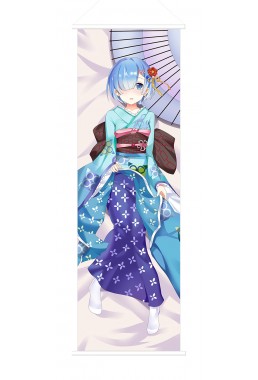 ReZero ? Starting Life in Another World Rem Japanese Anime Painting Home Decor Wall Scroll Posters