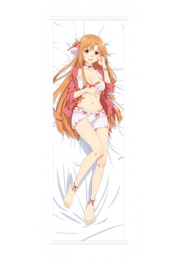 Sword Art Online Yuuki Asuna Japanese Anime Painting Home Decor Wall Scroll Posters