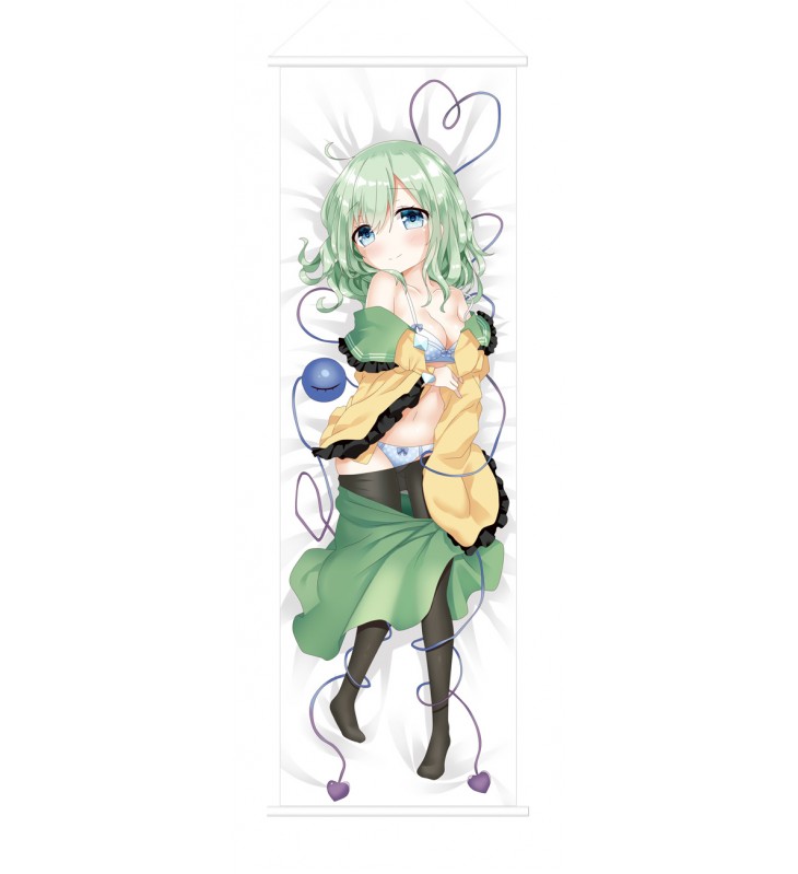 Touhou Project Komeiji Koishi Japanese Anime Painting Home Decor Wall Scroll Posters