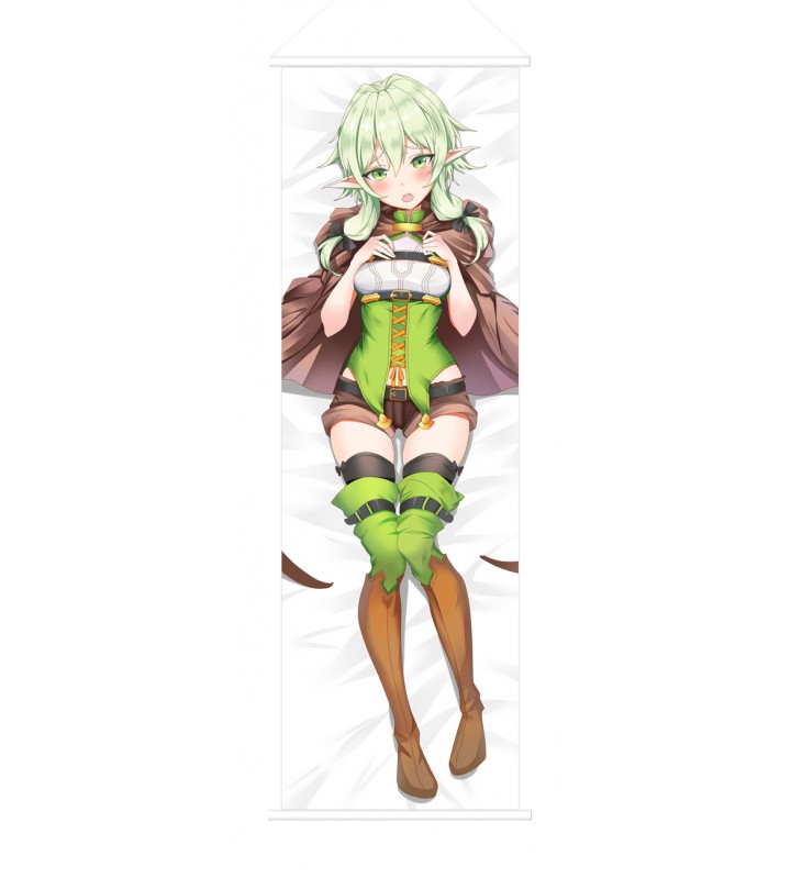 Goblin Slayer High Elf Archer Japanese Anime Painting Home Decor Wall Scroll Posters