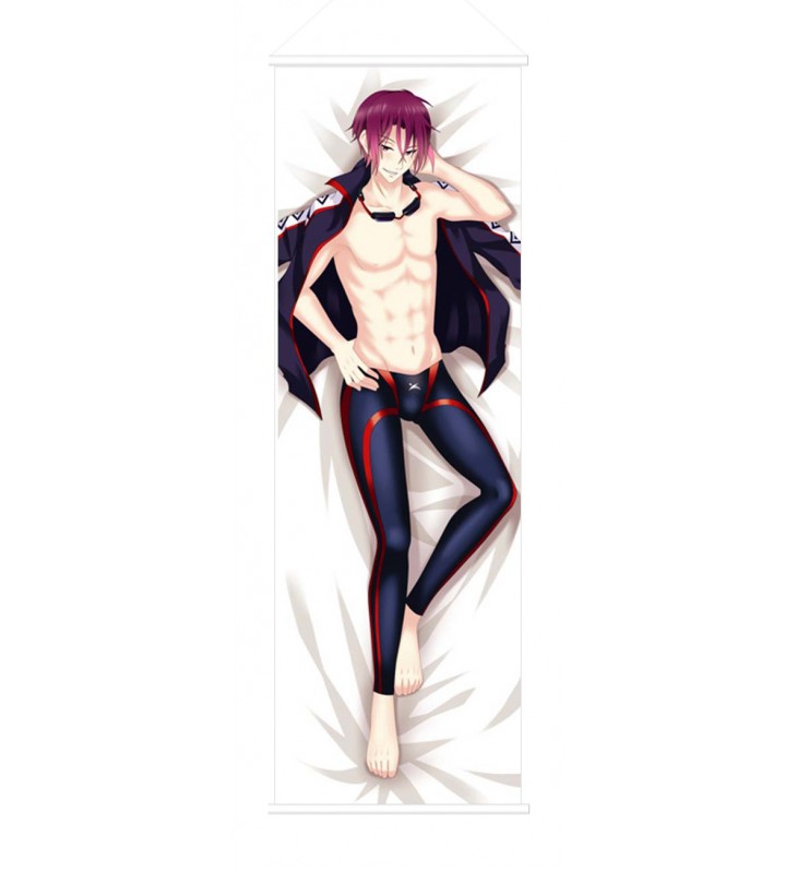 Free Male Japanese Anime Painting Home Decor Wall Scroll Posters