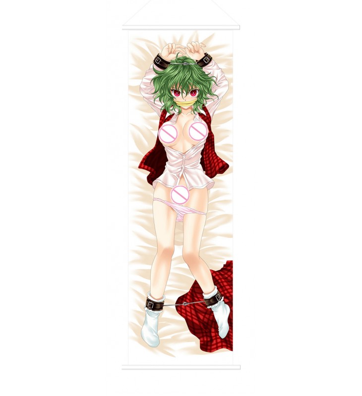 Green haired Hot Girl Japanese Anime Painting Home Decor Wall Scroll Posters