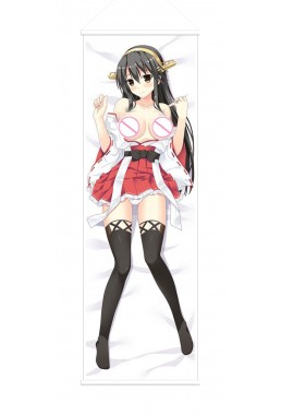 Haruna Kancolle Anime Wall Poster Banner Japanese Art