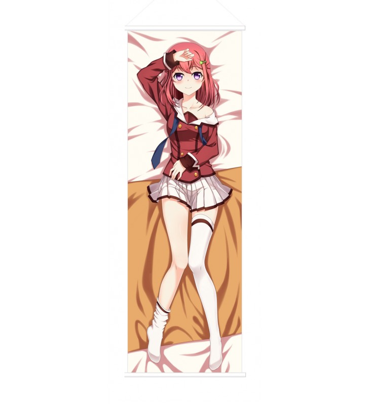 Inou Battle wa Nichijou-kei no Naka de Tomoyo Kanzaki Japanese Anime Painting Home Decor Wall Scroll Posters