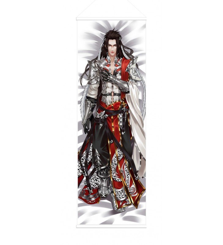 Jian Wang Male Anime Wall Poster Banner Japanese Art