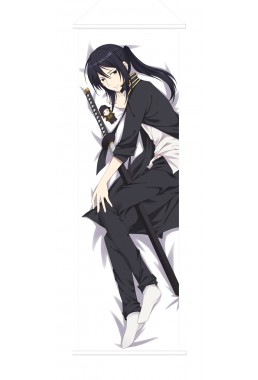 K-Project Isana Yashiro and Kuroh Yatogami Anime Wall Poster Banner Japanese Art