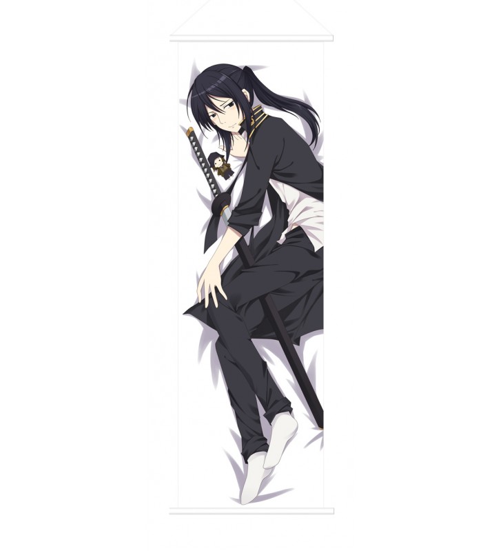 K-Project Isana Yashiro and Kuroh Yatogami Anime Wall Poster Banner Japanese Art