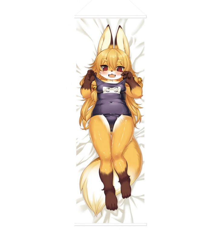 Kawaii Furry Anime Wall Poster Banner Japanese Art