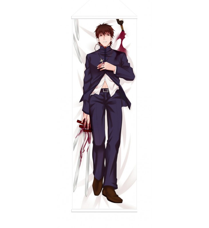 Kirei Kotomine Fate Zero Male Anime Wall Poster Banner Japanese Art