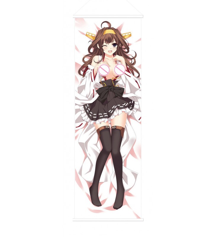 Kongou Kancolle Anime Wall Poster Banner Japanese Art