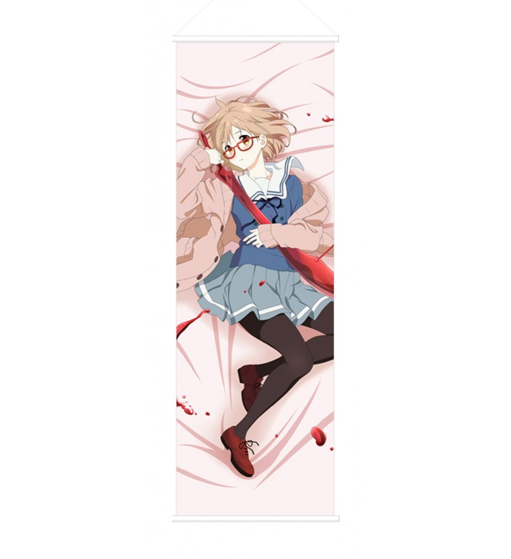 Kuriyama Mirai Kyoukai no Kanata Japanese Anime Painting Home Decor Wall Scroll Posters