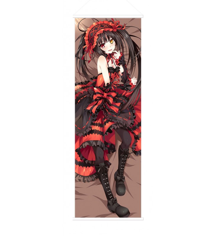 Kurumi Tokisaki Date A Live Japanese Anime Painting Home Decor Wall Scroll Posters