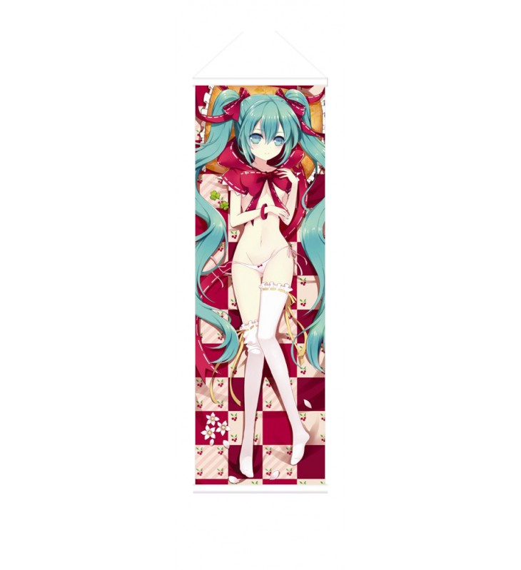 Little Red Hood Hatsune Miku Anime Wall Poster Banner Japanese Art