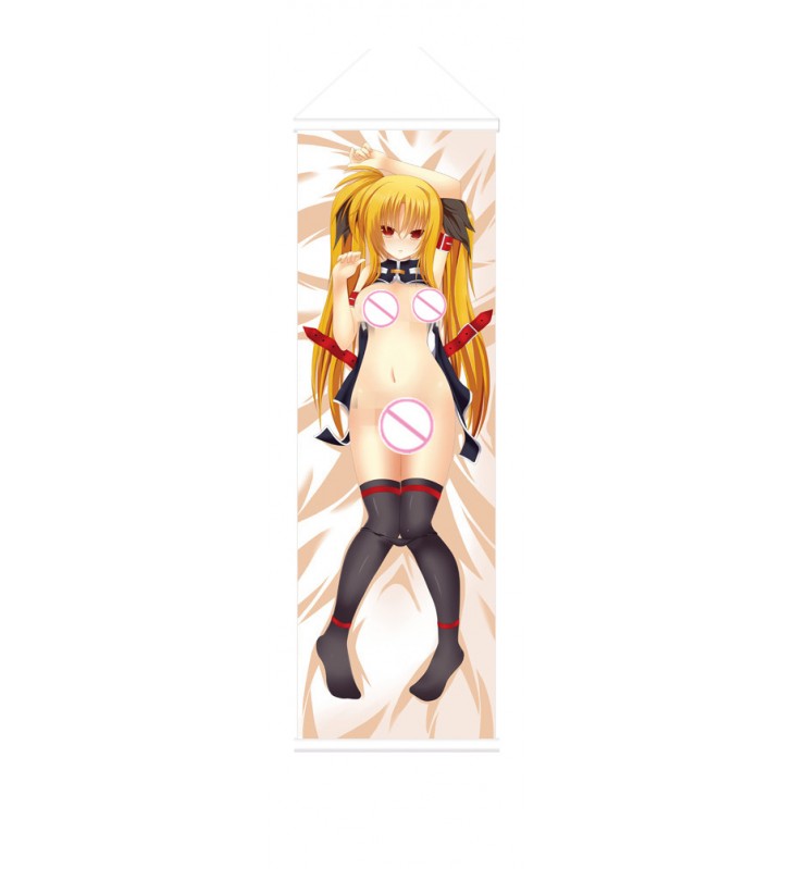 Magical girl lyrical Nanoha Anime Wall Poster Banner Japanese Art