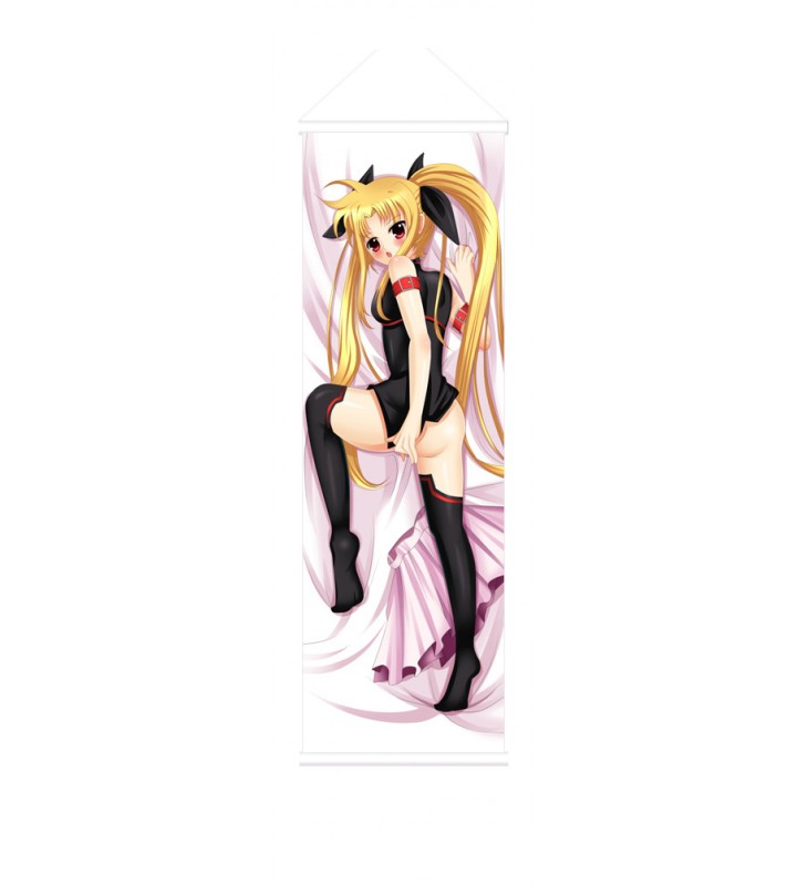 Magical girl lyrical Nanoh Nanoha Takamachi Anime Wall Poster Banner Japanese Art