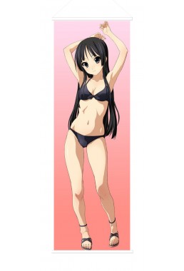 Mio Akiyama K-ON! Anime Wall Poster Banner Japanese Art