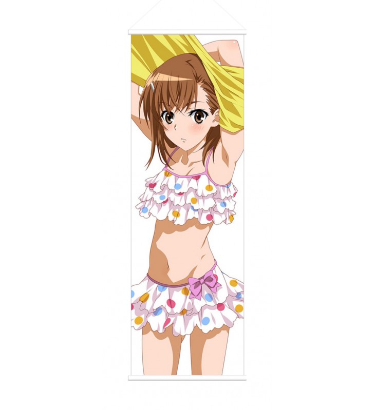 Misaka Mikoto Toaru Majutsu no Index Anime Wall Poster Banner Japanese Art