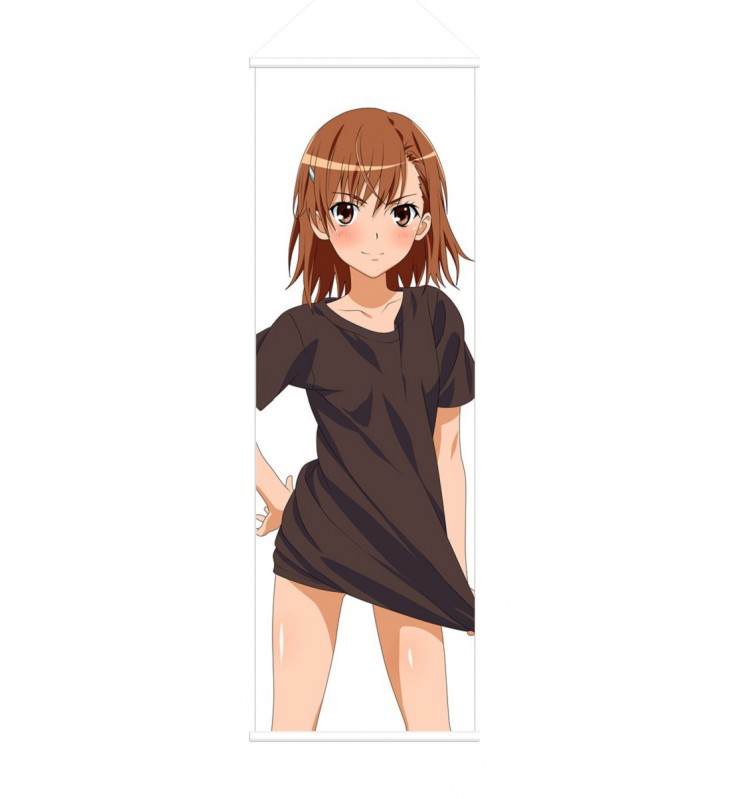 Misaka Mikoto Toaru Majutsu no Index Anime Wall Poster Banner Japanese Art