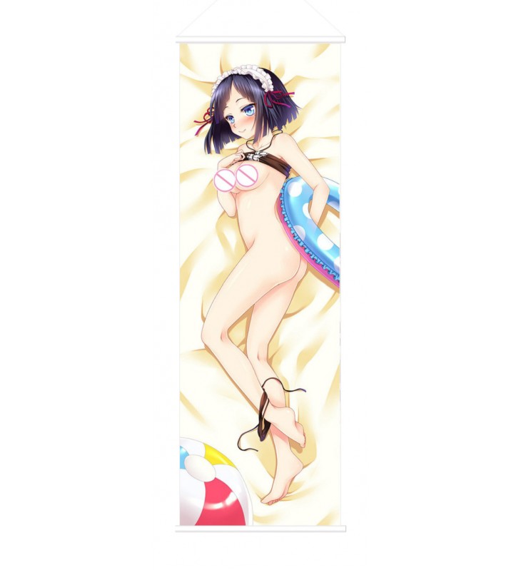 Miyuki Kujou Syomin Sample Scroll Painting Wall Picture Anime Wall Scroll Hanging Deco