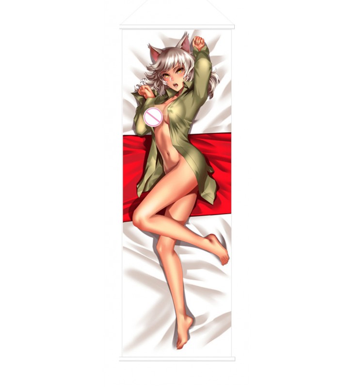 Monogatari Japanese Anime Painting Home Decor Wall Scroll Posters