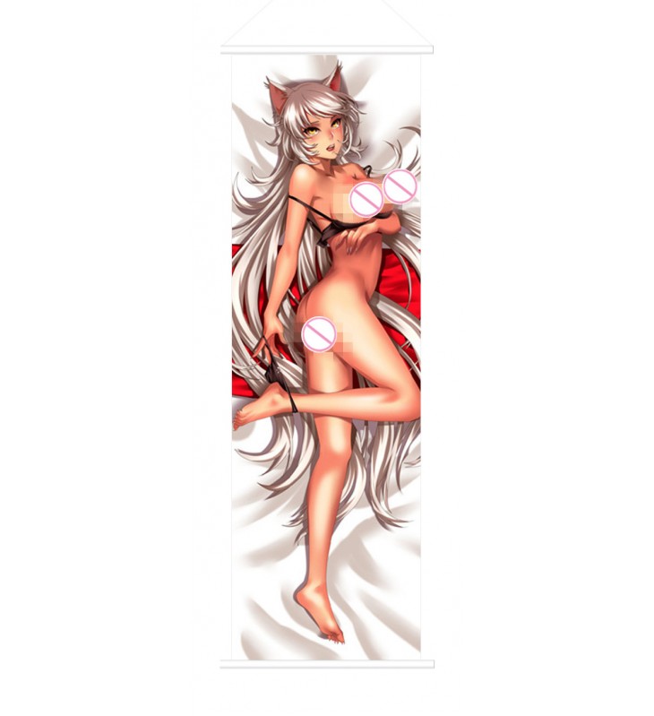 Monogatari Anime Wall Poster Banner Japanese Art