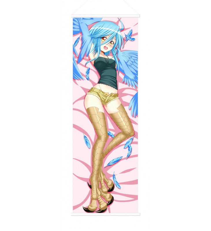 Monster Musume Scroll Painting Wall Picture Anime Wall Scroll Hanging Deco