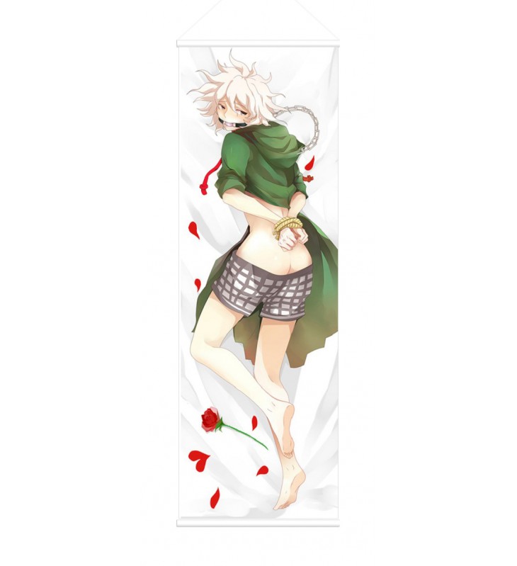 Nagito Komaeda Dangan Ronpa Male Anime Wall Poster Banner Japanese Art