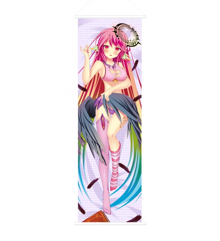 No Game No Life Jibril Anime Wall Poster Banner Japanese Art