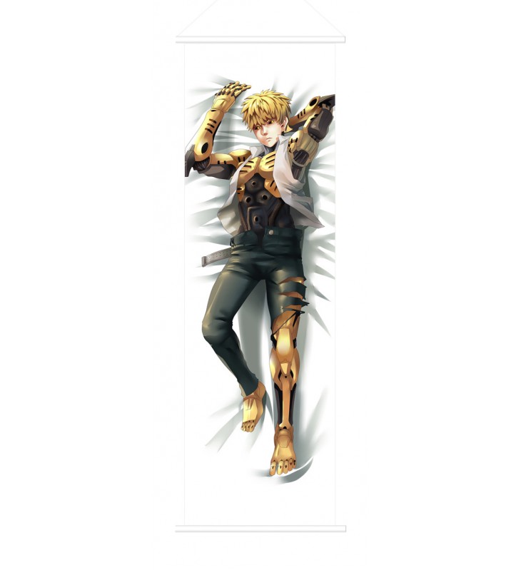 One Punch Man Male Japanese Anime Painting Home Decor Wall Scroll Posters