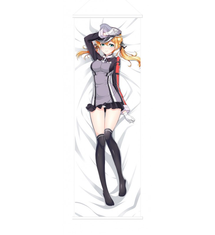 Prinz Eugen Kantai Collection Anime Wall Poster Banner Japanese Art