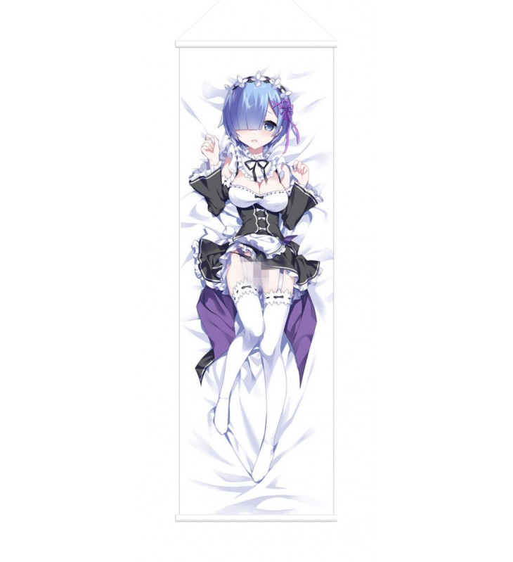 Rem Re Zero Anime Wall Poster Banner Japanese Art