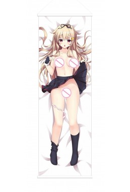 Richelieu Warship Girls and Yuudachi Kantai Collection Anime Wall Poster Banner Japanese Art