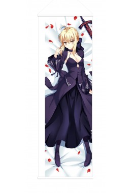 Saber Fate Stay Night Anime Wall Poster Banner Japanese Art