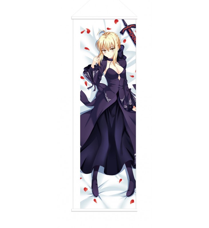 Saber Fate Stay Night Anime Wall Poster Banner Japanese Art