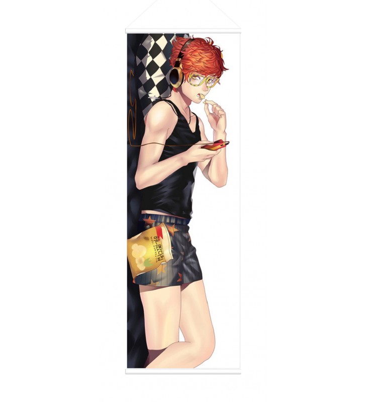 Saeyoung Luciel Choi Defender of Justice 707 Mystic Messenger Male Anime Wall Poster Banner Japanese Art