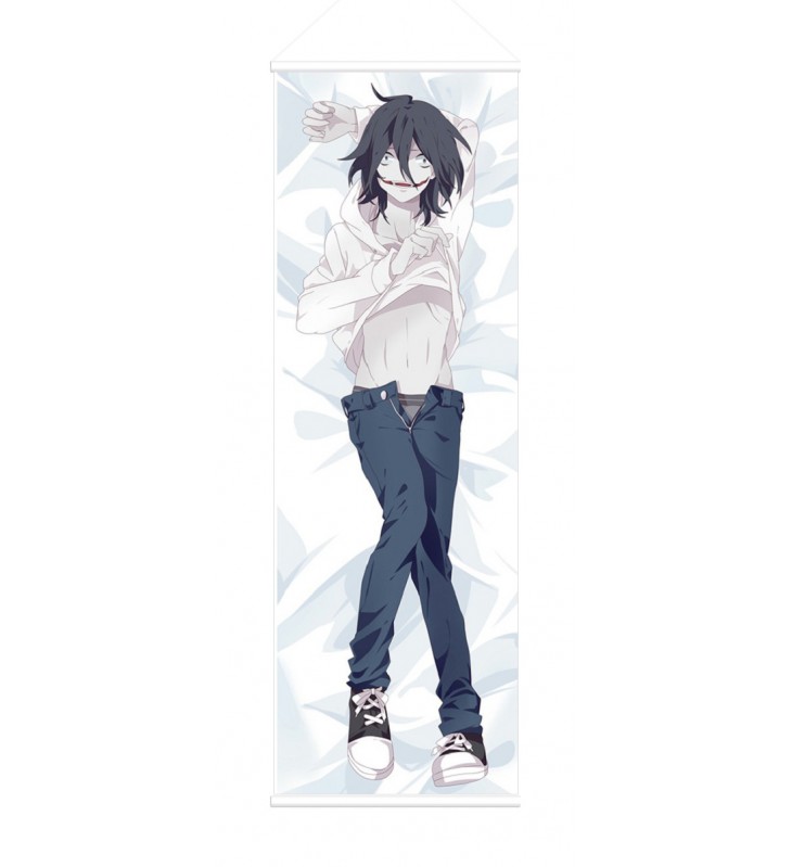 Scary Man Male Anime Wall Poster Banner Japanese Art