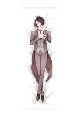 Sebastian Michaelis Kuroshitsuji Black Butler Male Anime Wall Poster Banner Japanese Art