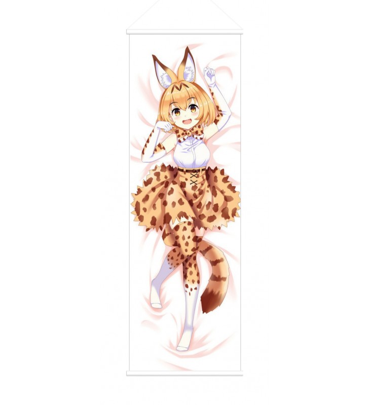 Serval Kemono Friends Anime Wall Poster Banner Japanese Art